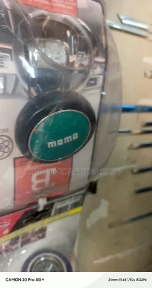 Momo Green Spinner Knob - Mpya Kabisa
