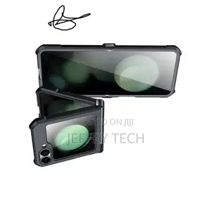 Anti-Yellowing Clear Acrylic Case with Black Edges for Samsung Z 7FE
