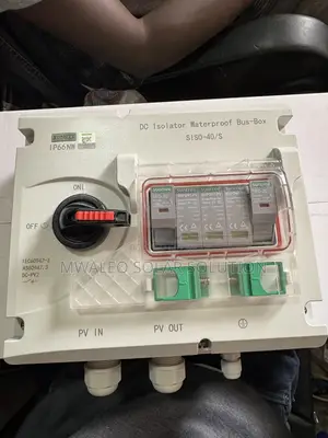 DC Isolator Bus-Box, 63A, 2-Pole, Haiingii Maji