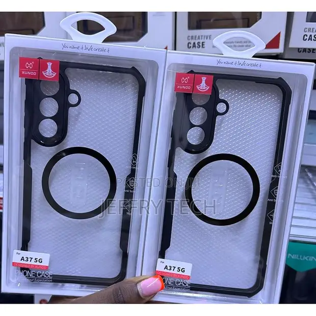 Xundo Anti-Yellowing Clear Acrylic Case for Samsung A37 - 1