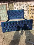 Kitanda cha Chester 5x6 Rangi ya Navy Blue - 2