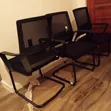 Strong and Elegant Non-Rotating Waiting Chairs - 1