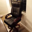 Executive Brown Office Chair - Boss Office Products - 1
