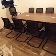 2 Meter Meeting Table with Metal Base - 1
