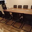 2 Meter Meeting Table with Metal Base - 2