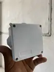 Sanduku la Adapta la Plastiki la PVC, Lipa Maji IP55 - 1