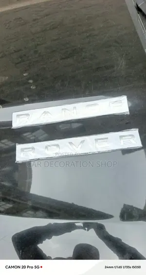 Range Rover Badge - Individually Spaced
