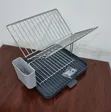 2-Tier Self-Draining Dish Drainer Rack - 1