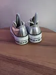 Converse All Stars Silver Sneakers - 2