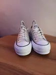 Converse All Stars Silver Sneakers - 5