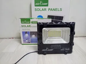 JSOT JS8200 200W Solar Security Light yenye Remote