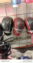 5-Speed Manual Gear Shift Knob - PU Leather Carbon Texture - 2