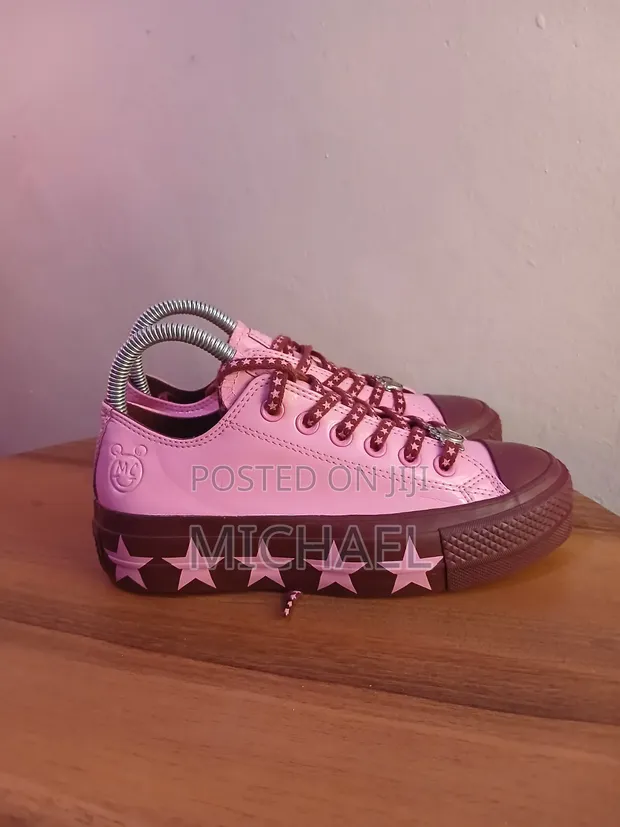 Converse All Star x Miley Cyrus Pink Sneakers - 1