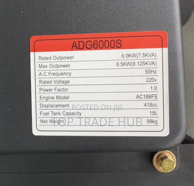 Aico Japan 8kVA Open-Type Diesel Generator - 1