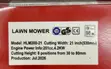 Honda 200CC Petrol Lawn Mower Inayojisukuma - 1