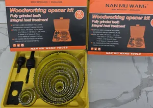 NAN MU WANG 16-Piece Woodworking Hole Saw Cutter Set