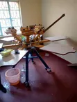 Mashine Mpya ya Screen Printing ya T-Shirt Rangi 6 Kituo 6 - 2