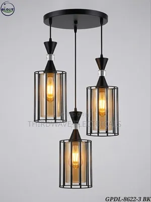 3-in-1 Triple Pendant Light Chandelier