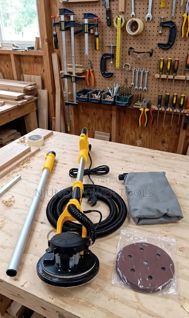Dewalt Electric Drywall Sander with Vacuum Dust Collection - 1