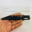 Stika za Mapambo za Mwili 3D Metal 4WD Nyeusi Matte - 2
