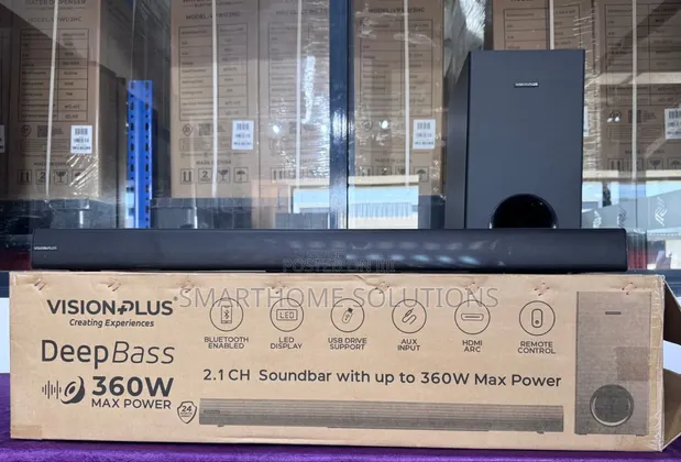Vision Plus Soundbar VP2113SB - Brand New - 1