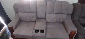 Grey 3-Seater Sofa in Good Condition