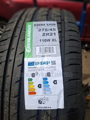 275/45ZR21 Grenlander Tire - Brand New