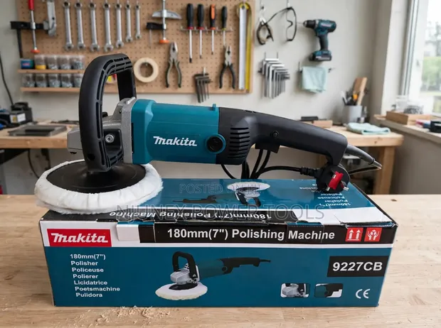 Mashine ya Kupolisha Makita 180mm (7") 9227CB - 1