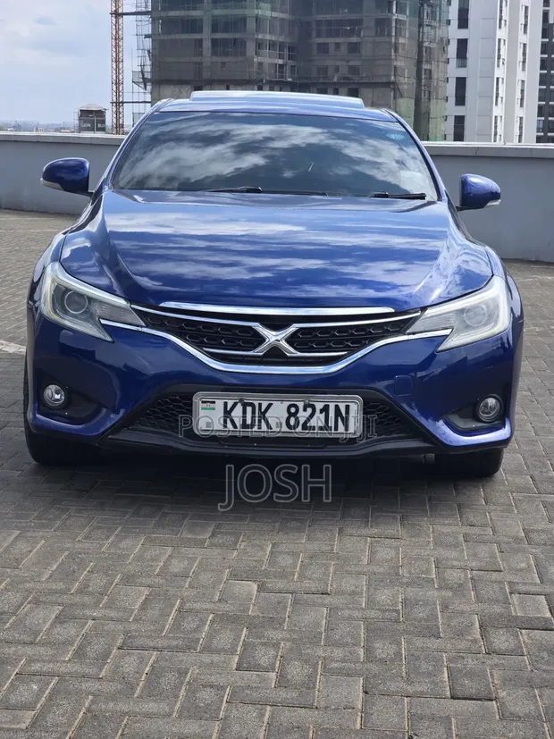 Toyota Mark X 2015 Blue - 1