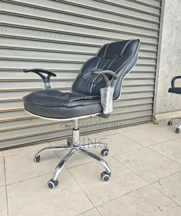 Kiti Kipya cha Ofisi cha Recliner cha Ngozi - 1