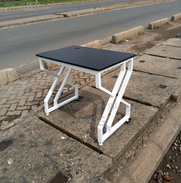 Dabble Metallic Office Study Desk - 1
