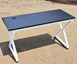 Dabble Metallic Office Study Desk - 2