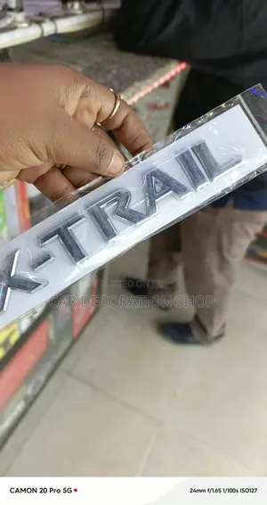 Nembo ya Chrome ya Plastiki ya 3D kwa Nissan X-Trail