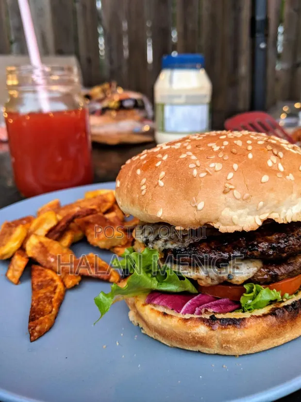Veggie Burger Meal - 1