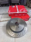 Genuine Brembo Performance Drilled Brake Discs for Subaru - 3