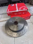 Genuine Brembo Performance Drilled Brake Discs for Subaru - 5