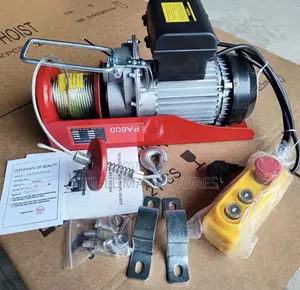 Hoist Mpya ya Umeme - Uwezo wa 1000kg