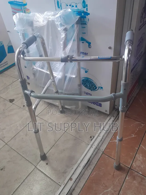 Folding Walking Frame for Elderly (No Wheels) - 1