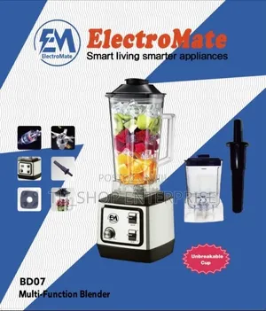 Electromate Mpya ya 2-in-1 ya Biashara Blender