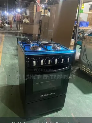 Electromate 50x55cm 3+1 Standing Cooker na Oven ya Umeme