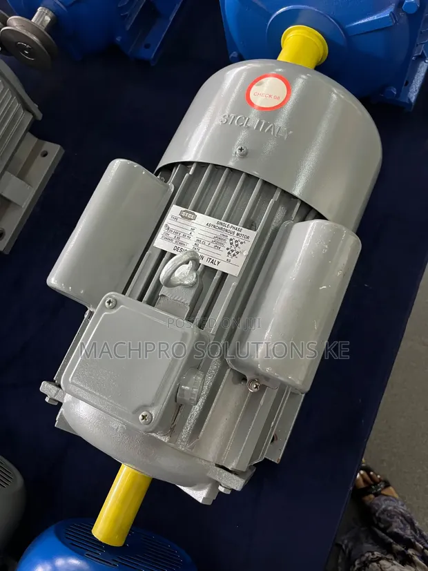 STCL 5HP Italy Single-Phase Electric Motor - 1