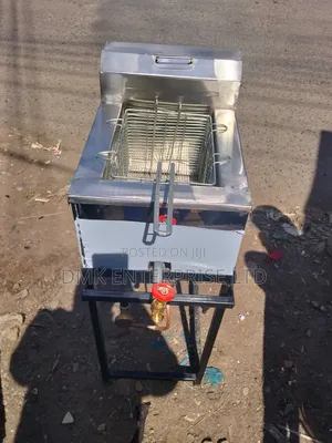 Brand New Single Gas Fryer - Stainless Steel
