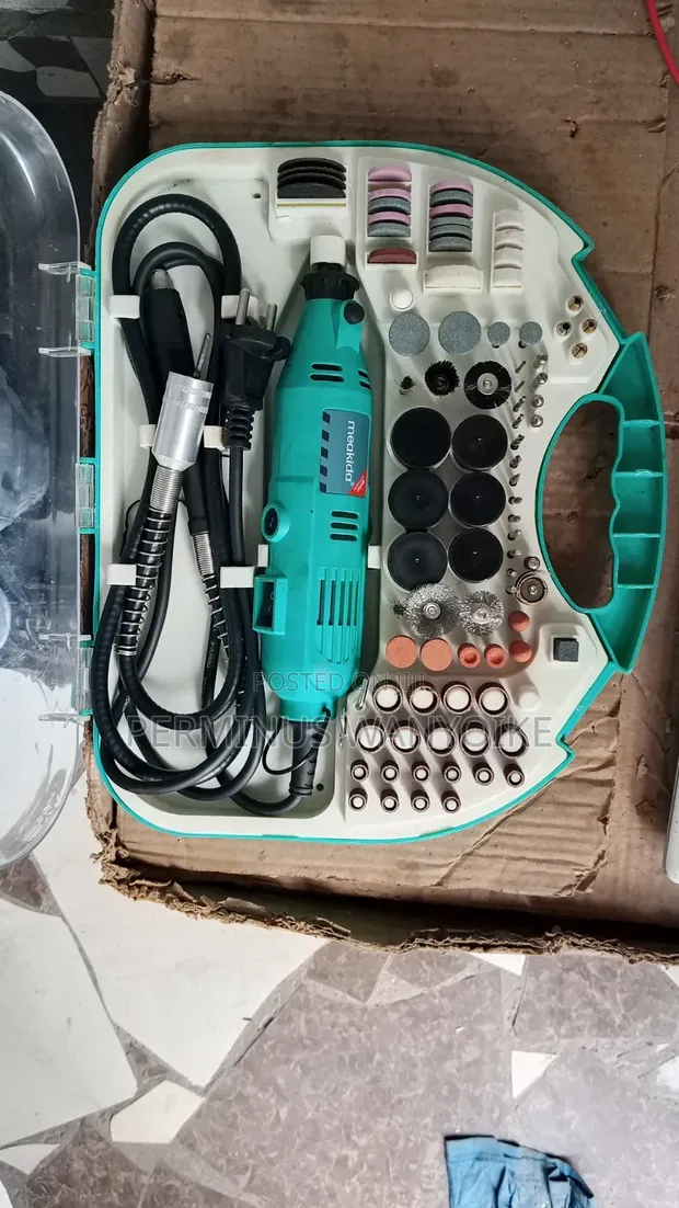 Meakida Electric Rotary Tool Kit with Flexible Shaft - 1
