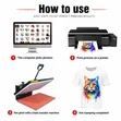 A2 Flatbed Heat Press Machine for T-Shirts & Apparel Branding - 2
