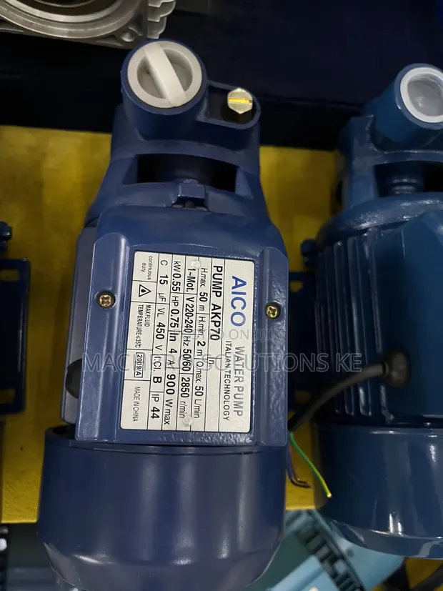 Aico AKP80 Water Pump | 1 HP, 0.75kW (Brand New) - 1
