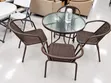 Outdoor Furniture Set: Table with 4 Chairs - 2