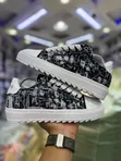 Numeris Atelier Low "Chalk Black" Sneakers za Ngozi - 1
