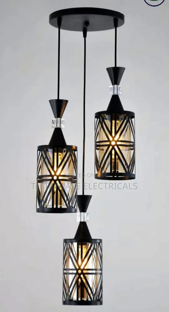 Taa ya Chandelier ya Pendant 3-in-1 Mpya Kabisa - 1