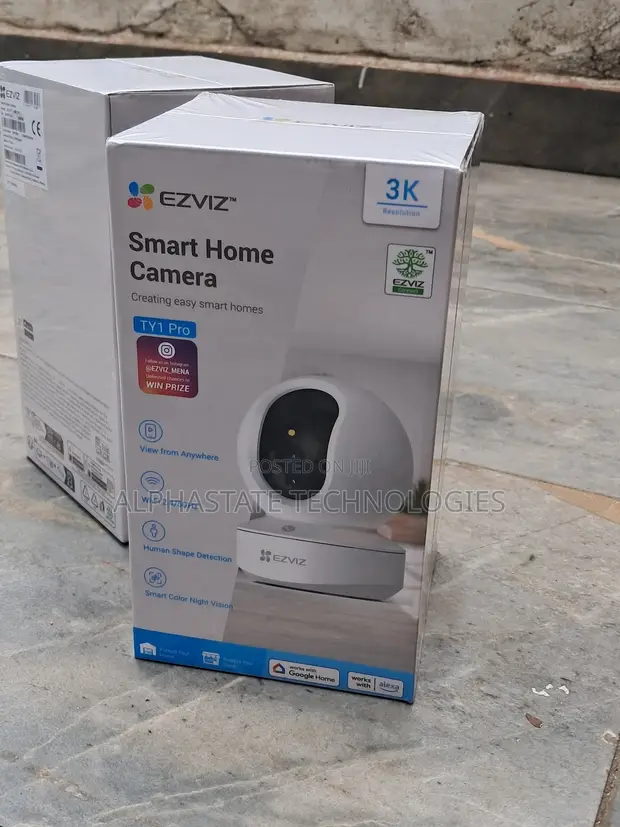 EZVIZ TY1 Pro 3K PTZ WiFi Kamera ya Ndani - 1