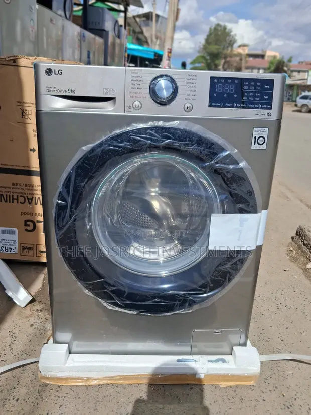 LG 9kg Front Load Washing Machine - 1